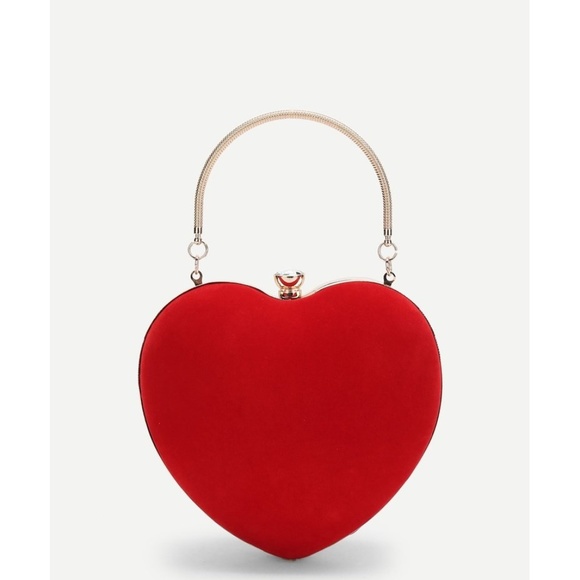 heart shaped clutch